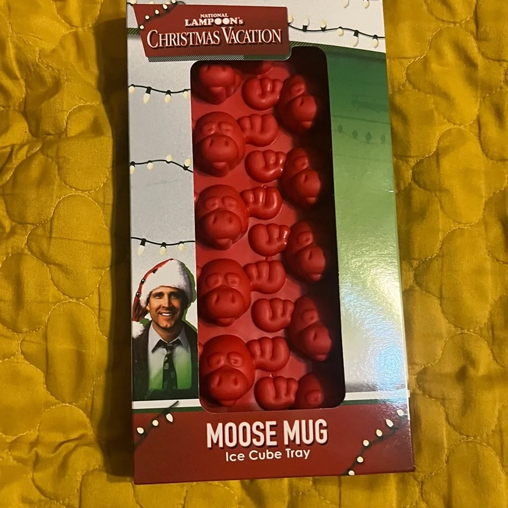 Moose Mug Ice Cube Tray - Red